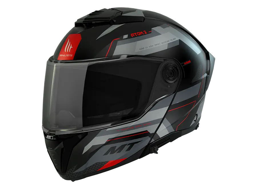 Casco best sale mt abatible