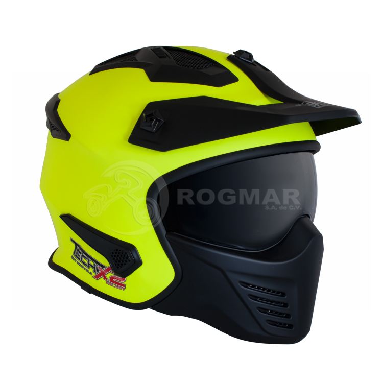 Casco Tech X2 TX-726 Naranja C/Visera – Moto Helmets & Sebastian