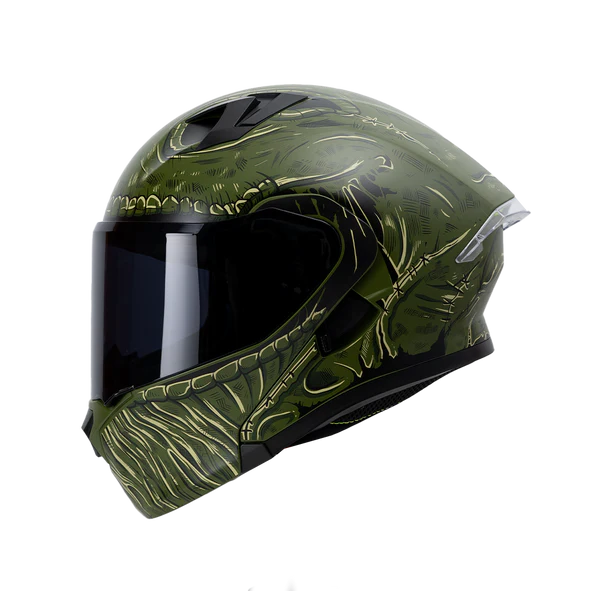 CASCO ABATIBLE IMMORTALE SCARECREW VERDE