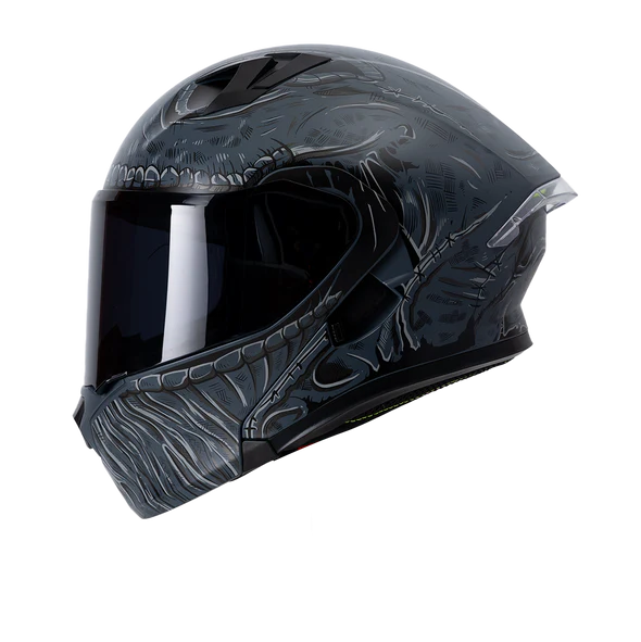 CASCO ABATIBLE IMMORTALE 3120 SCARECROW NEGRO