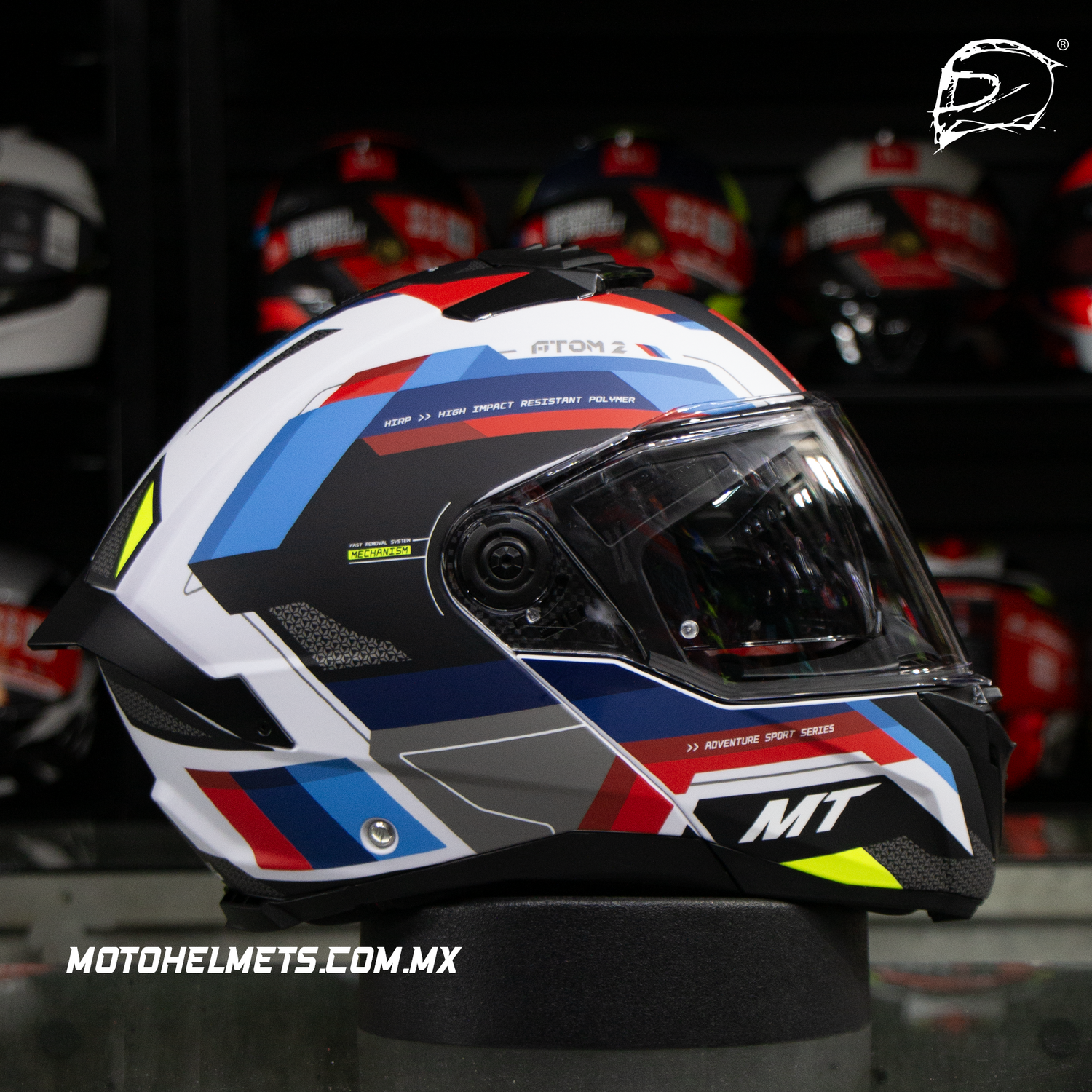 CASCO ABATIBLE MT SV ATOM 2 BAST AO MATE