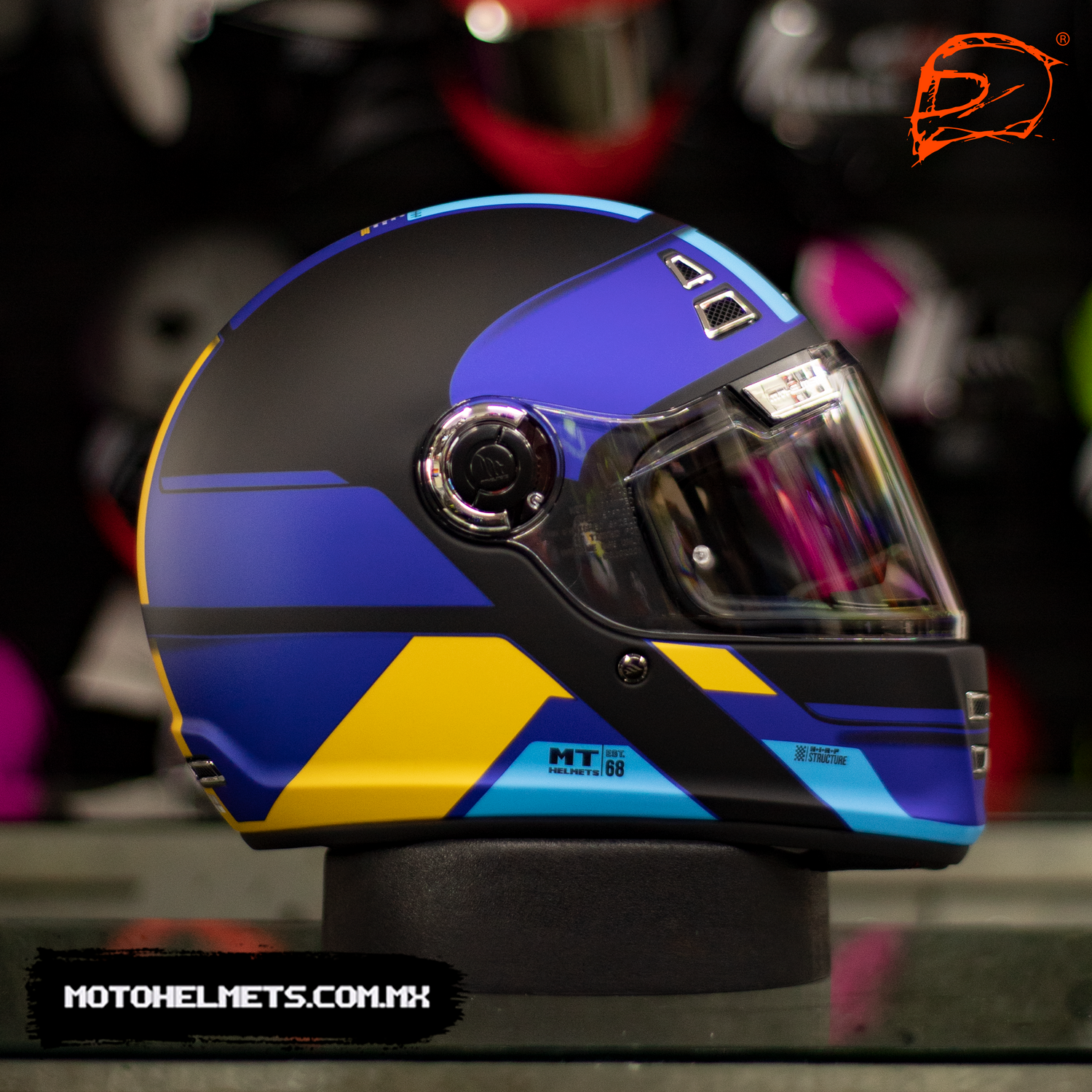 CASCO INTEGRAL MT JARAMA 68TH C7 MATE