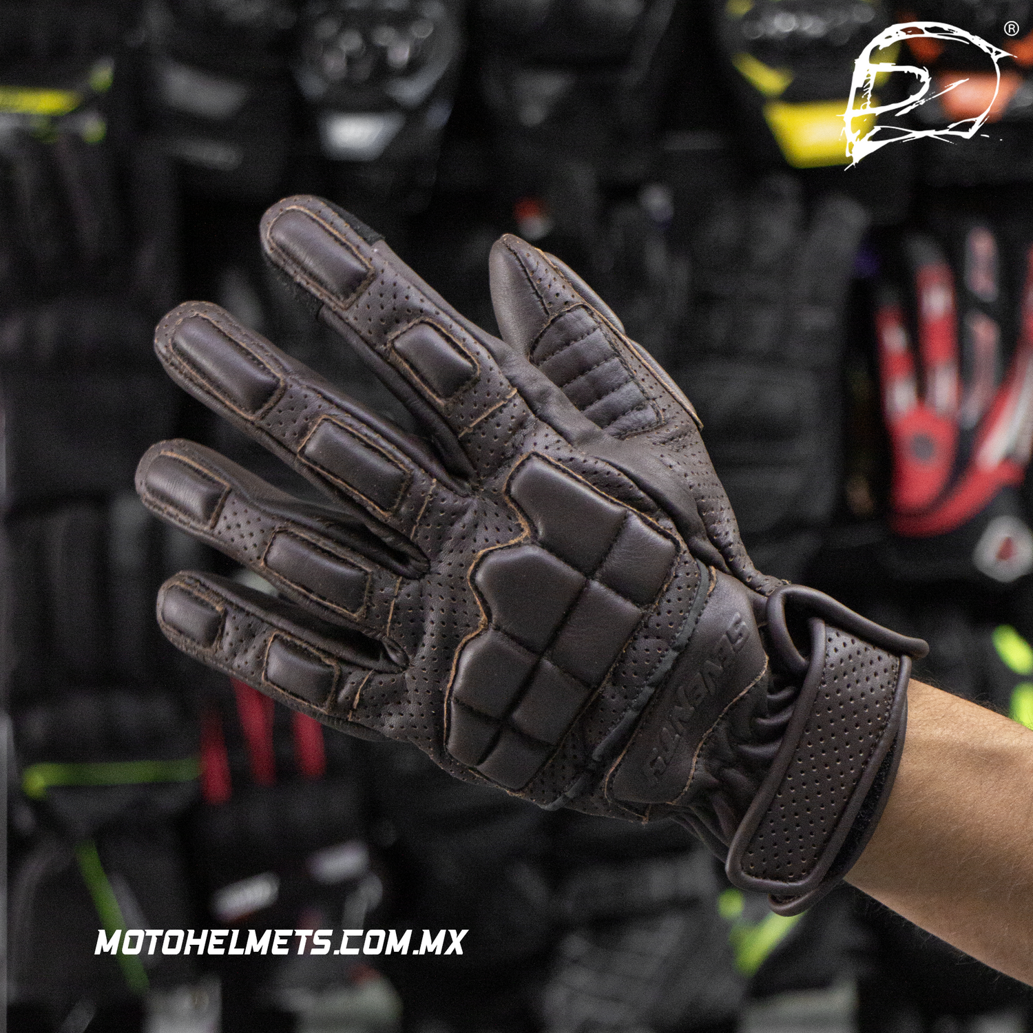 Guantes Seventy SD-N58 Naked Marron