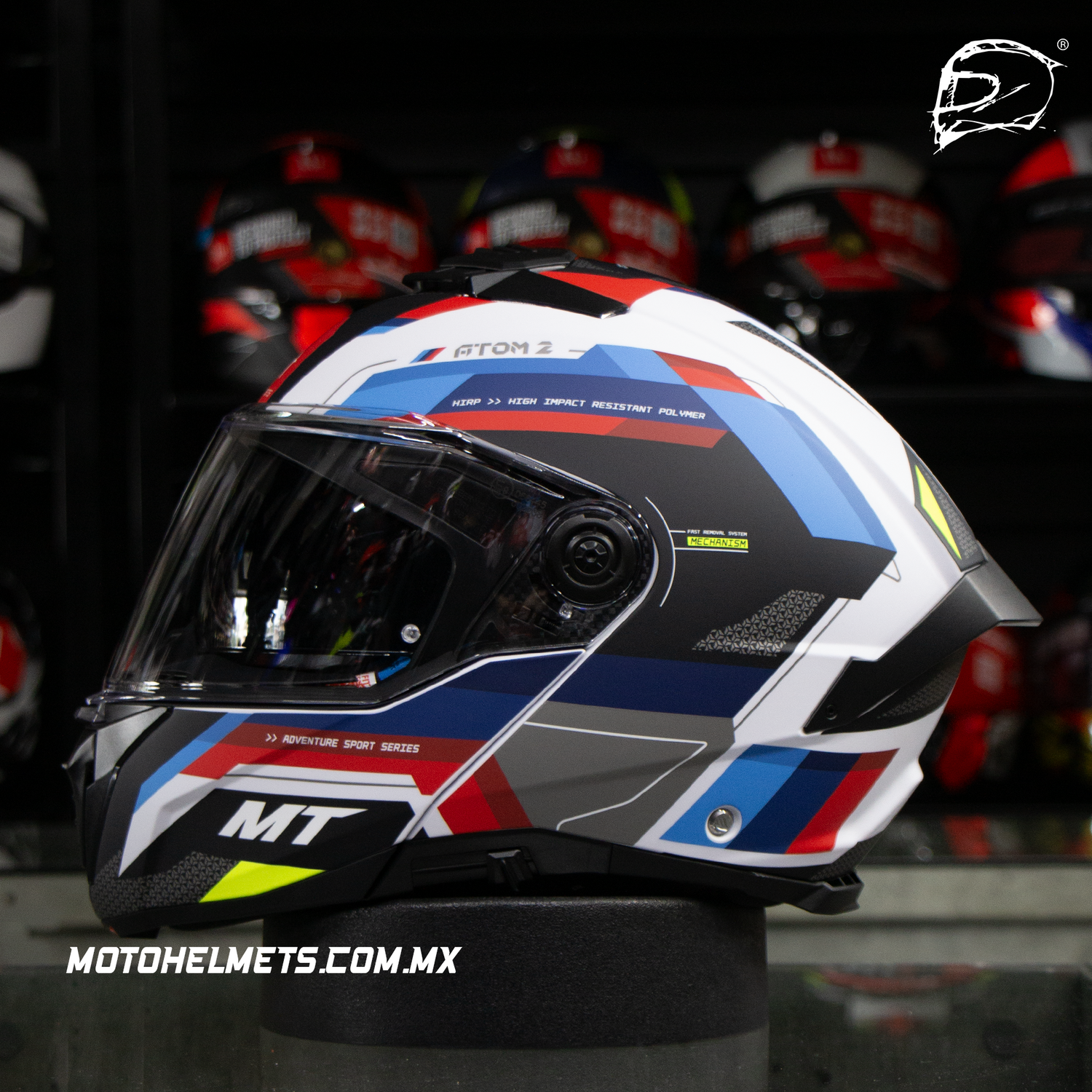 CASCO ABATIBLE MT SV ATOM 2 BAST AO MATE