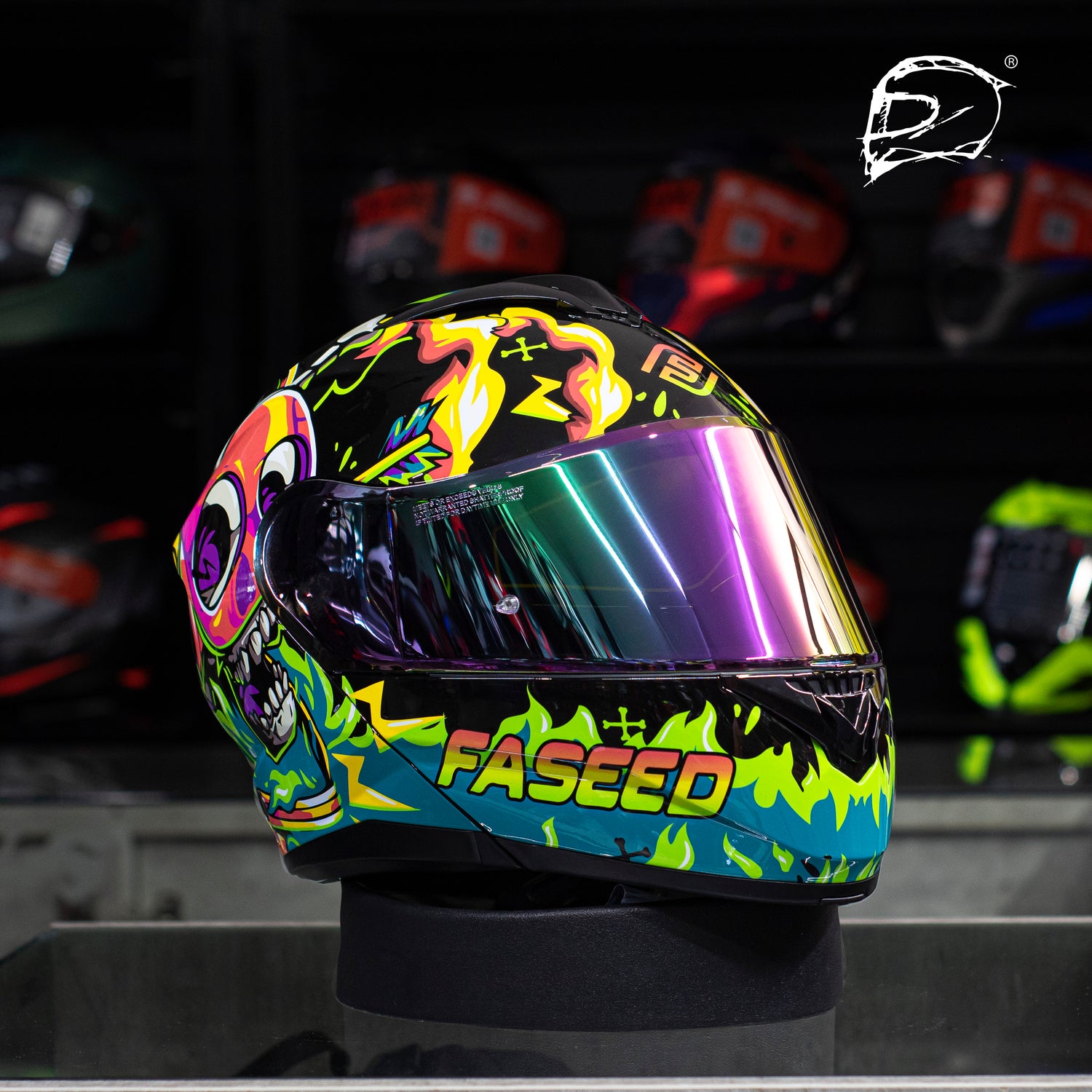 CASCO ABATIBLE FASEED  FS 908 CRAZY