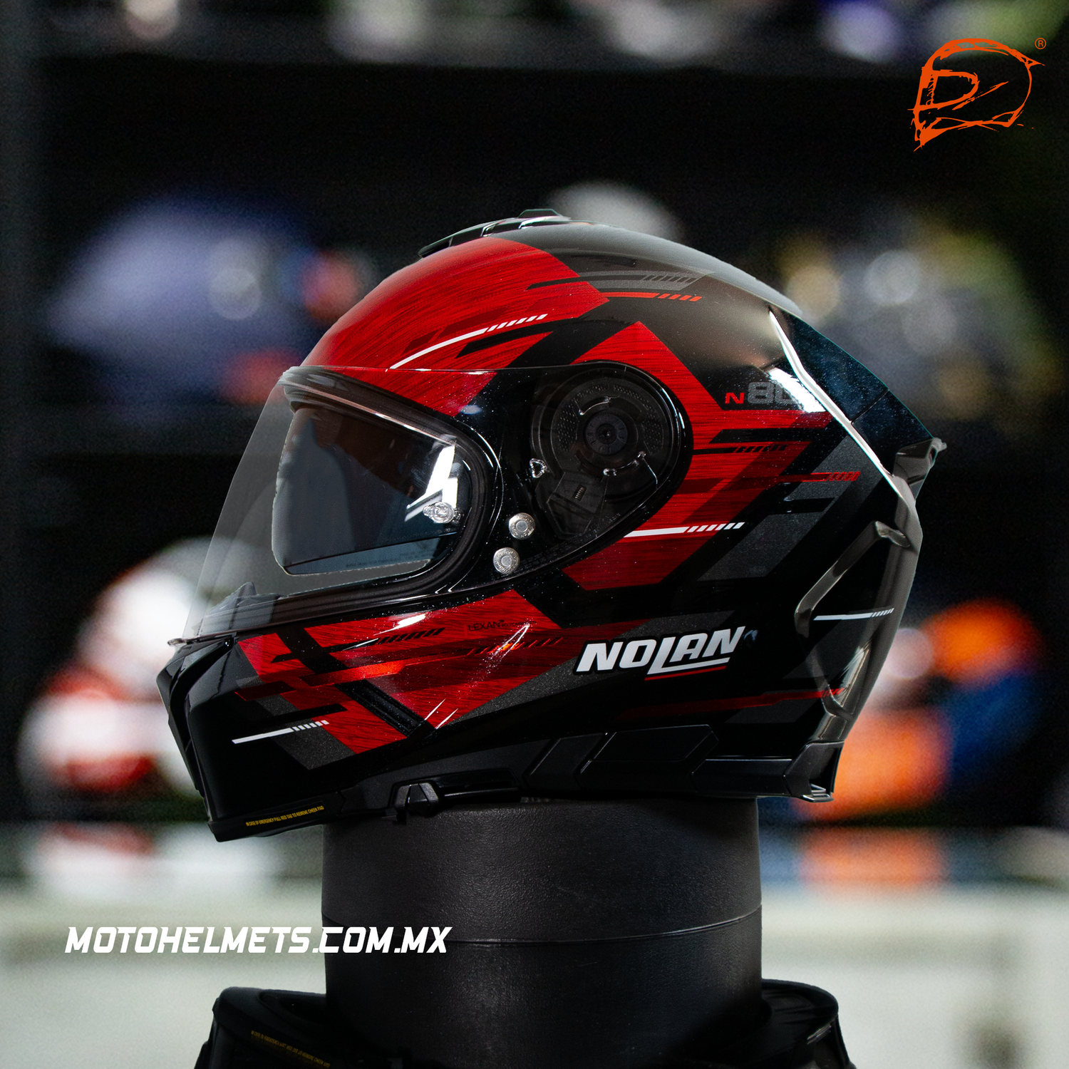 CASCO INTEGRAL NOLAN N80 8 METEOR NCOM 68