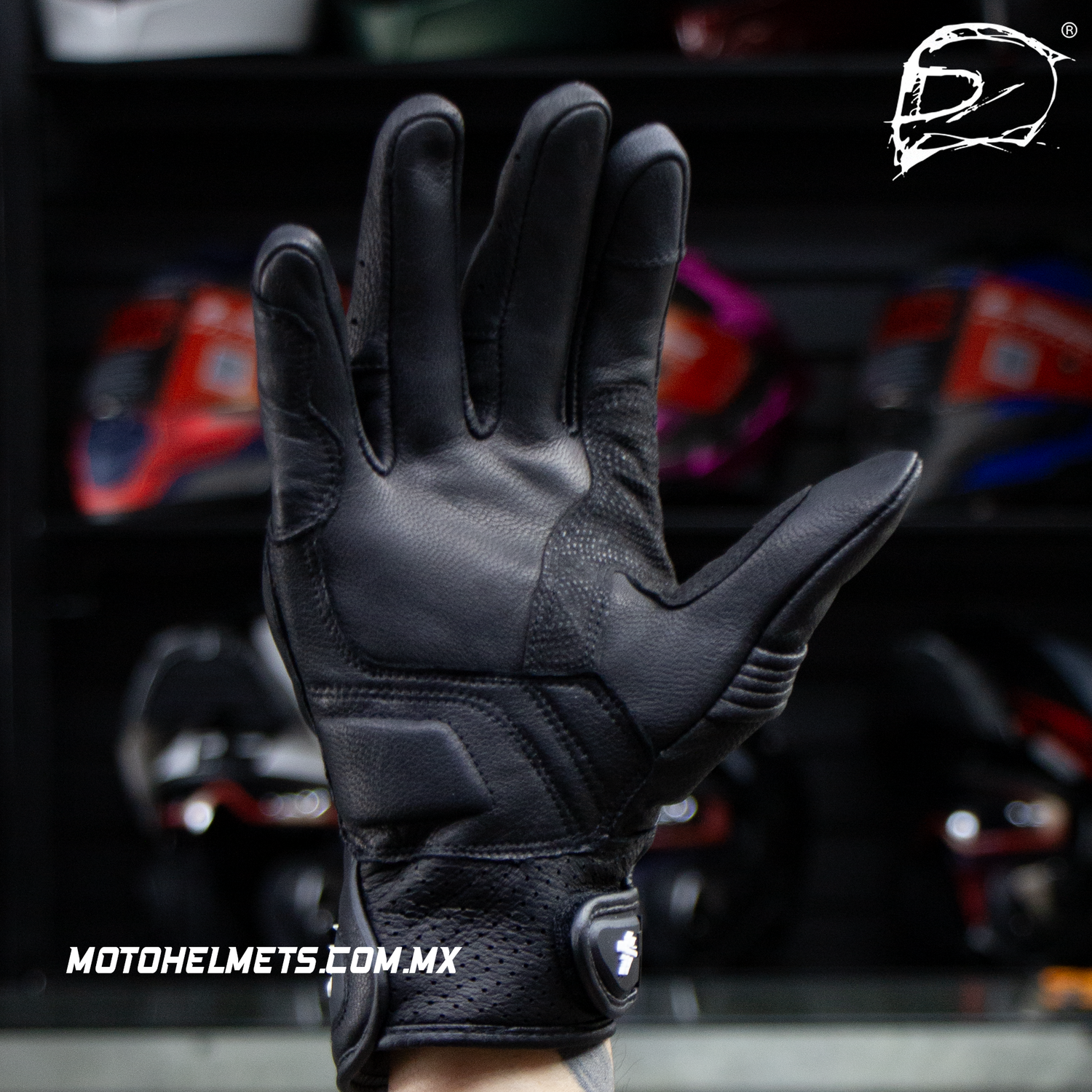 Guantes De Piel Giacomo T800 Negro