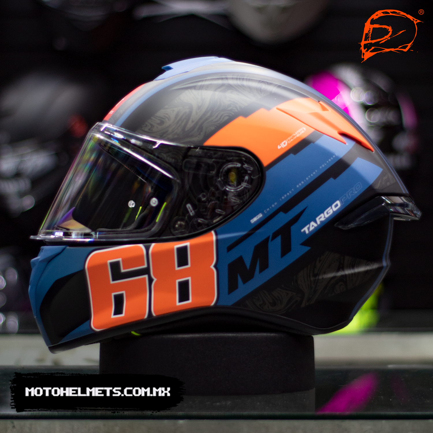 CASCO INTEGRAL MT TARGO PRO FF106 WELCOME D4 MATE