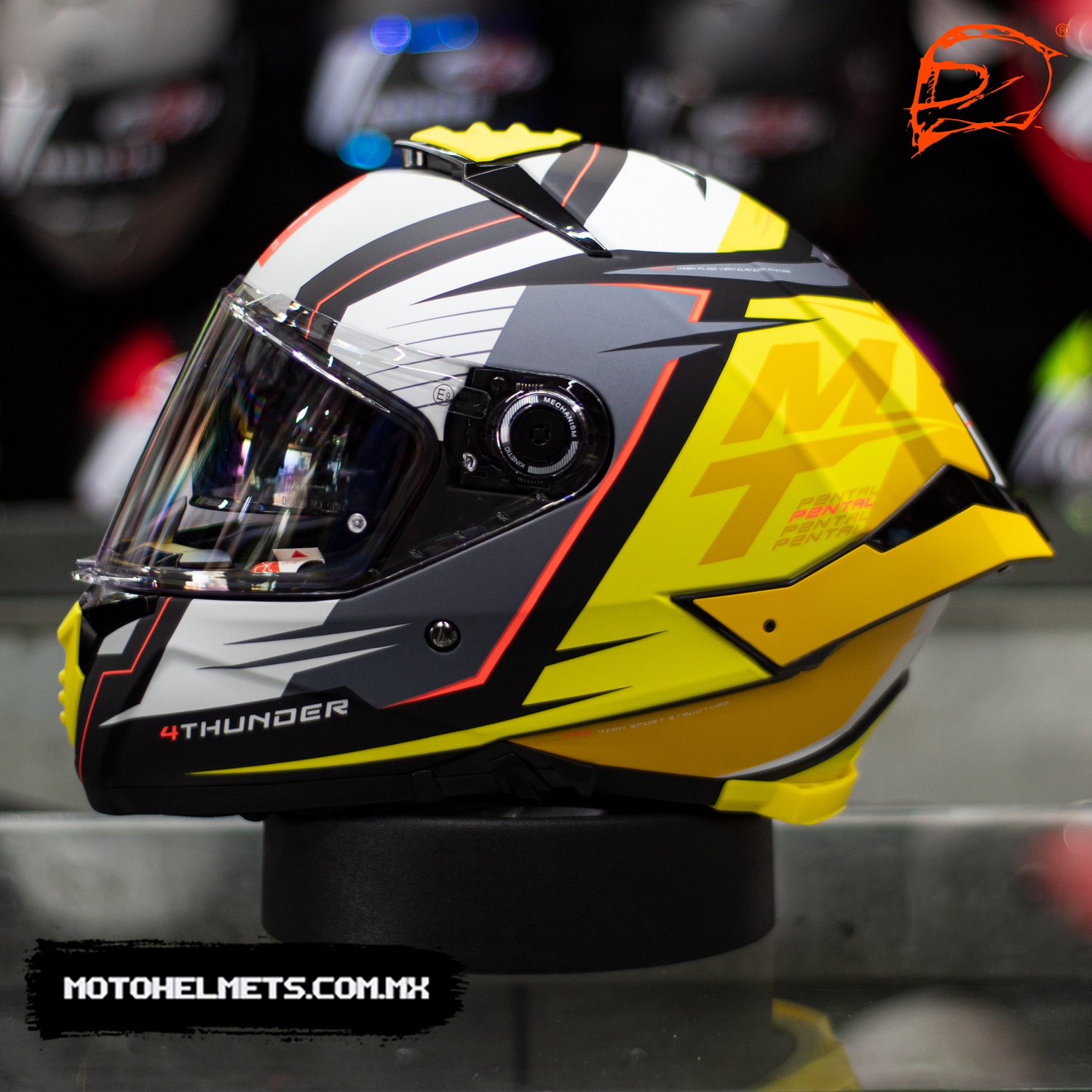 CASCO INTEGRAL MT THUNDER 4 SV PENTAL B3 MATE