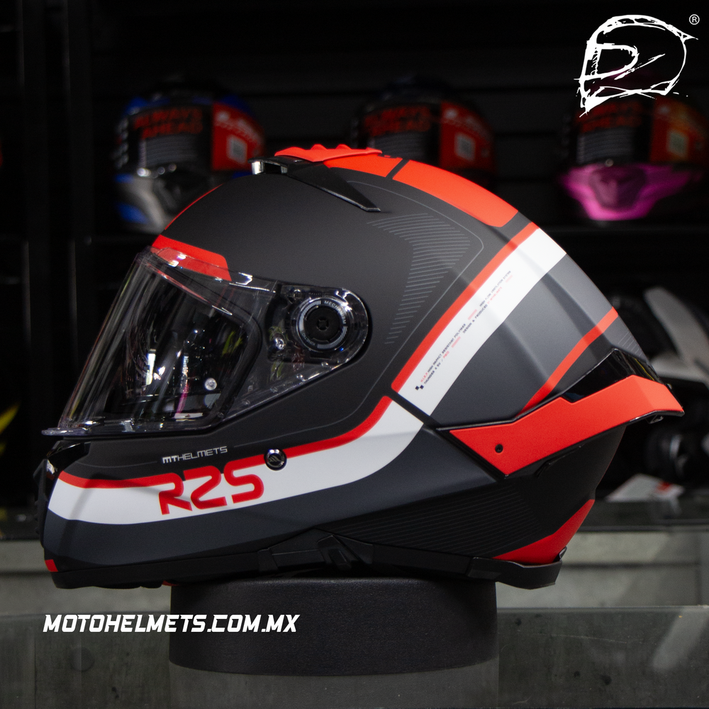 Casco MT Helmet Thunder 4SV R25 B35 Rojo - Motozona Aljarafe