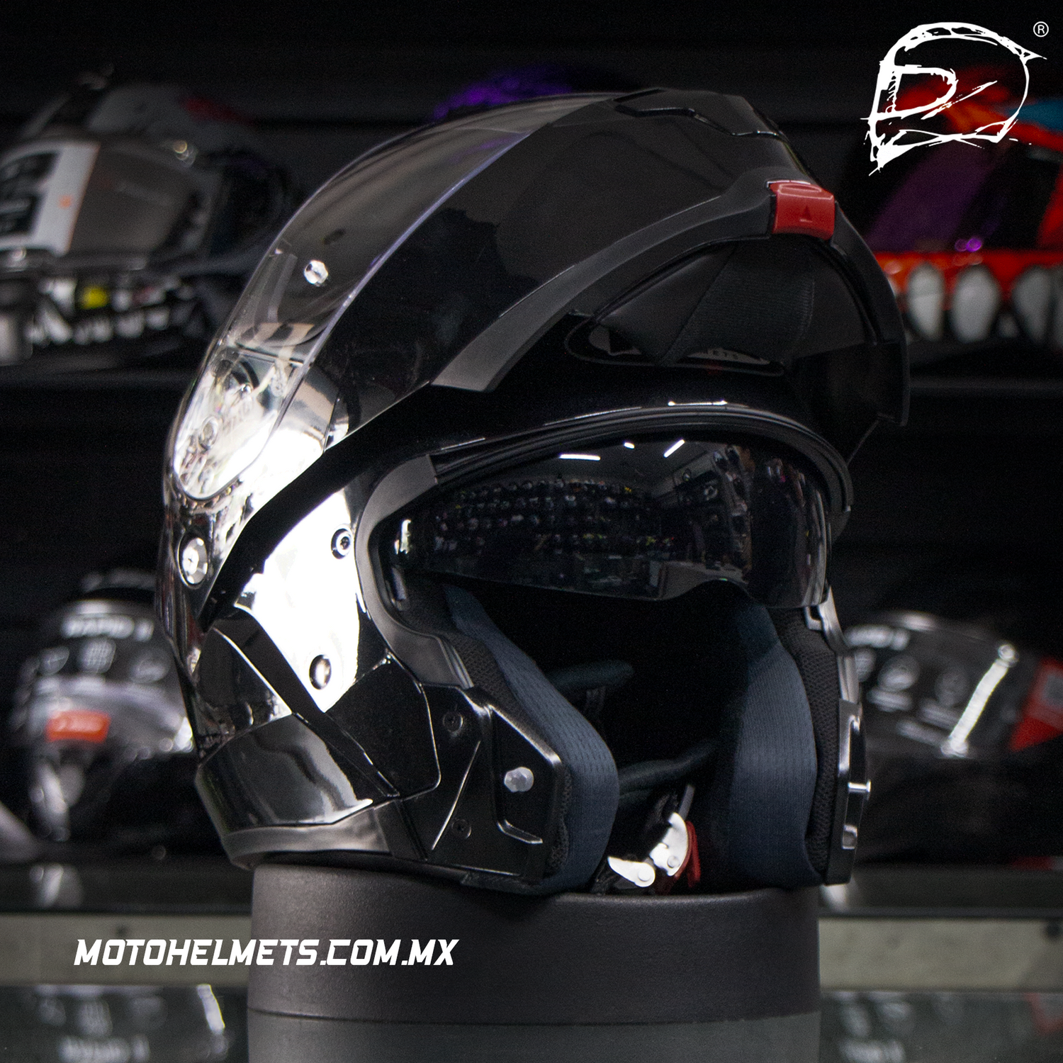 CASCO ABATIBLE HJC C91N METAL BLACK