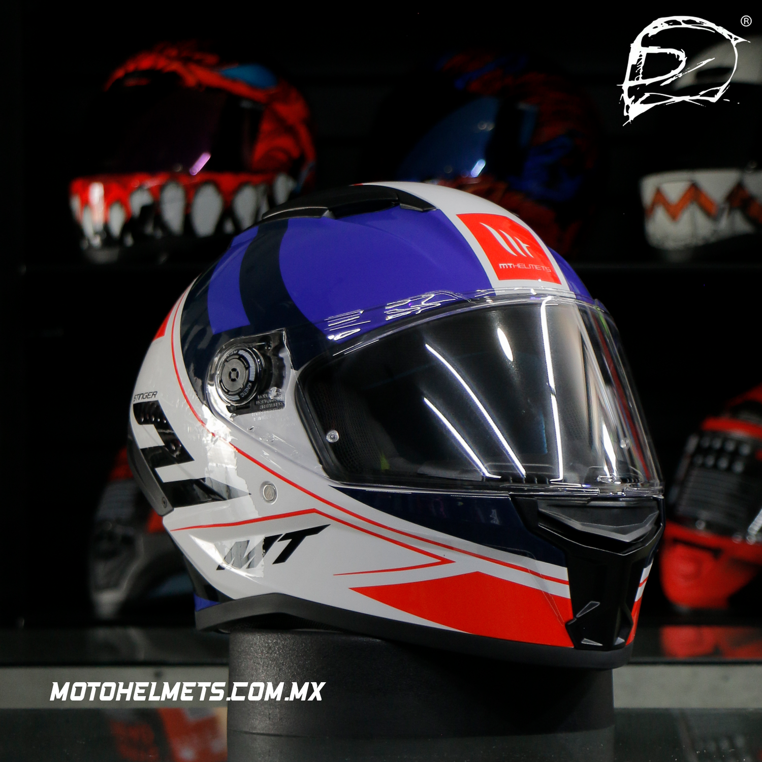 CASCO INTEGRAL MT STINGER 2 POUN A7 BRILLO