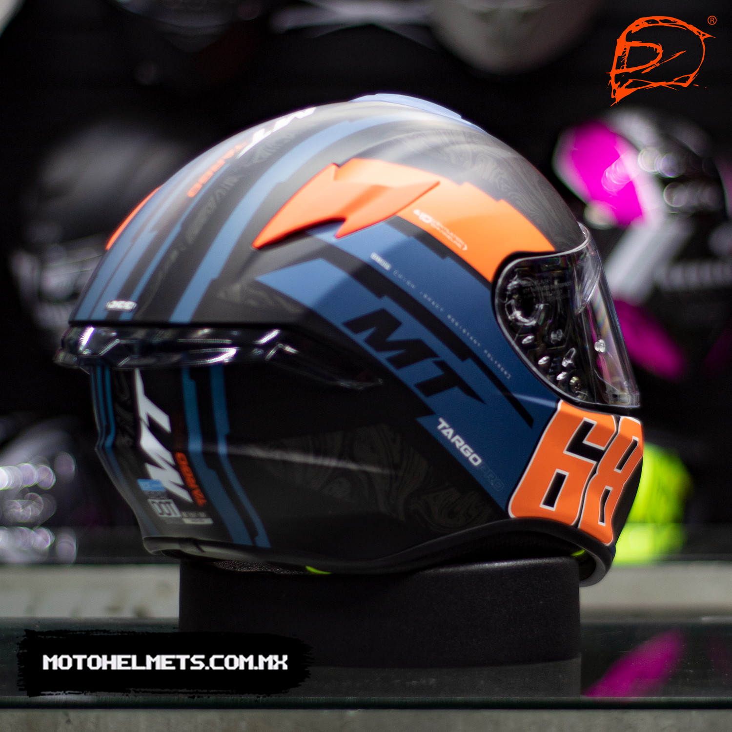 CASCO INTEGRAL MT TARGO PRO FF106 WELCOME D4 MATE