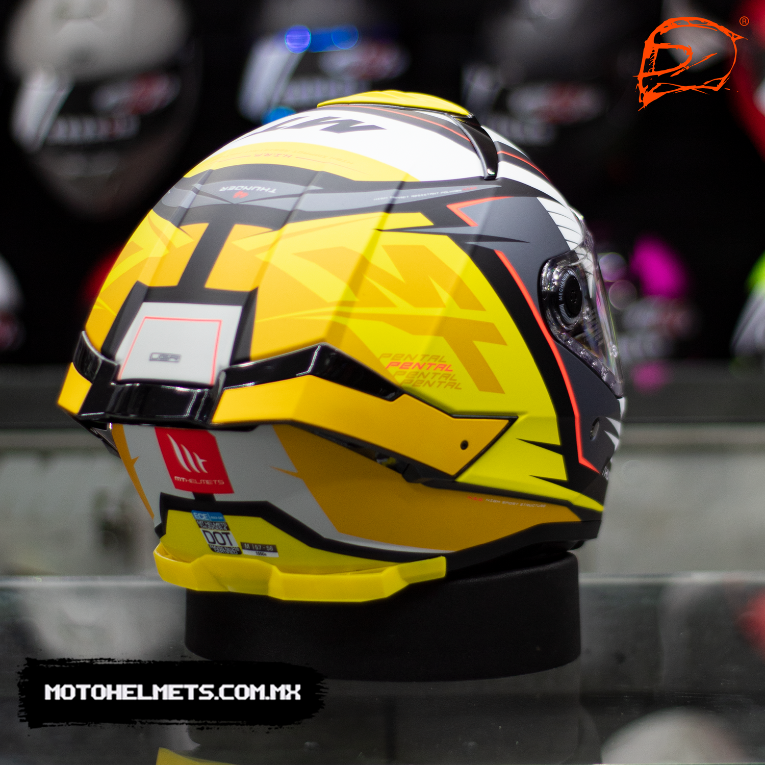 CASCO INTEGRAL MT THUNDER 4 SV PENTAL B3 MATE