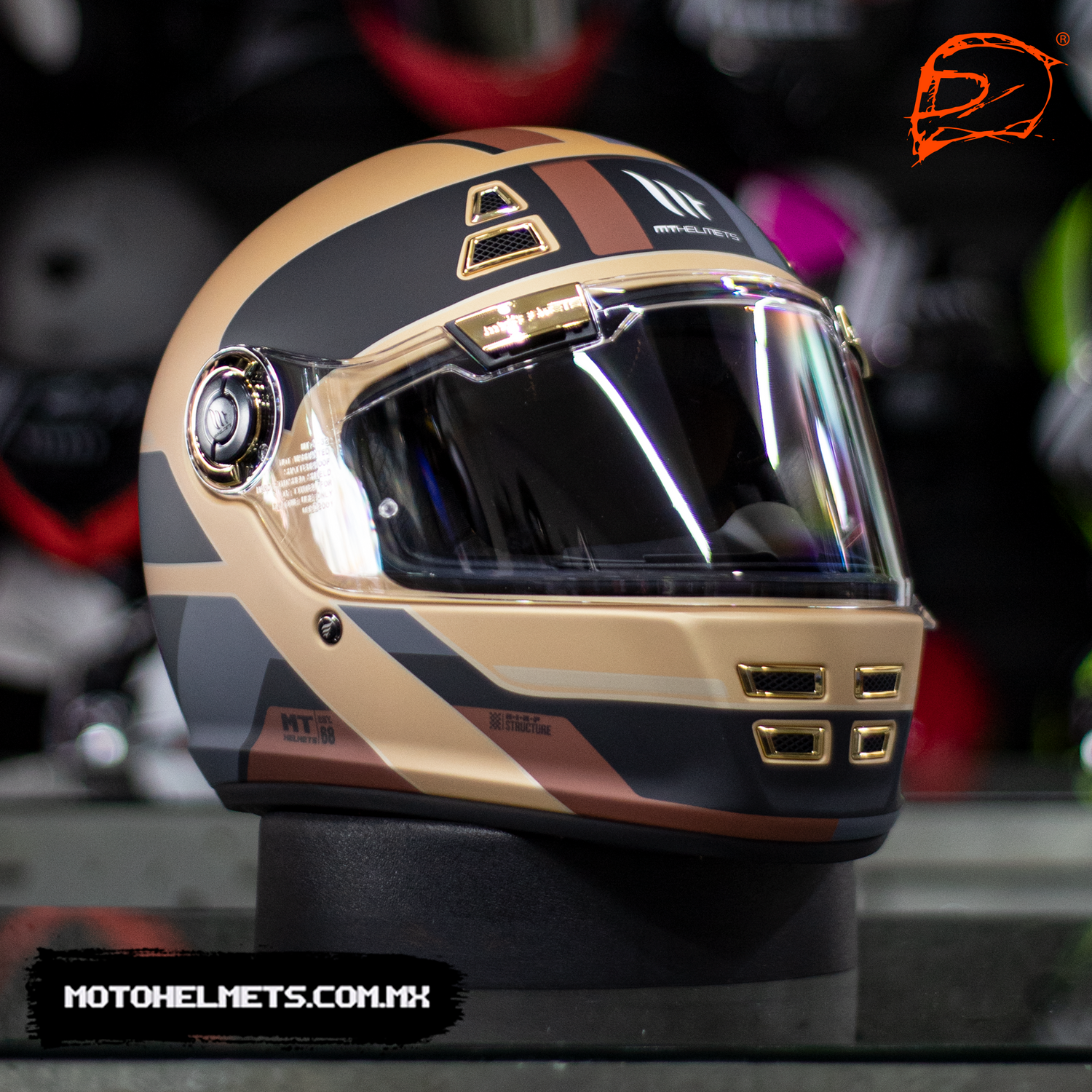 CASCO INTEGRAL MT JARAMA 68TH MATE