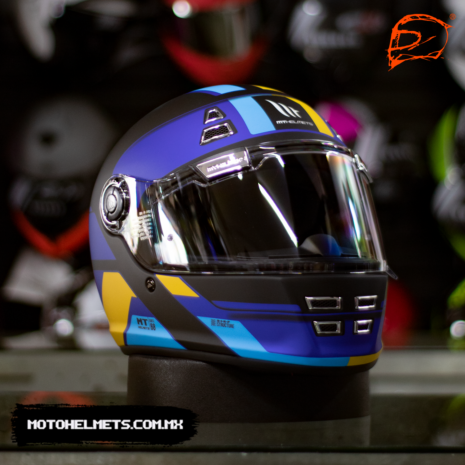 CASCO INTEGRAL MT JARAMA 68TH C7 MATE