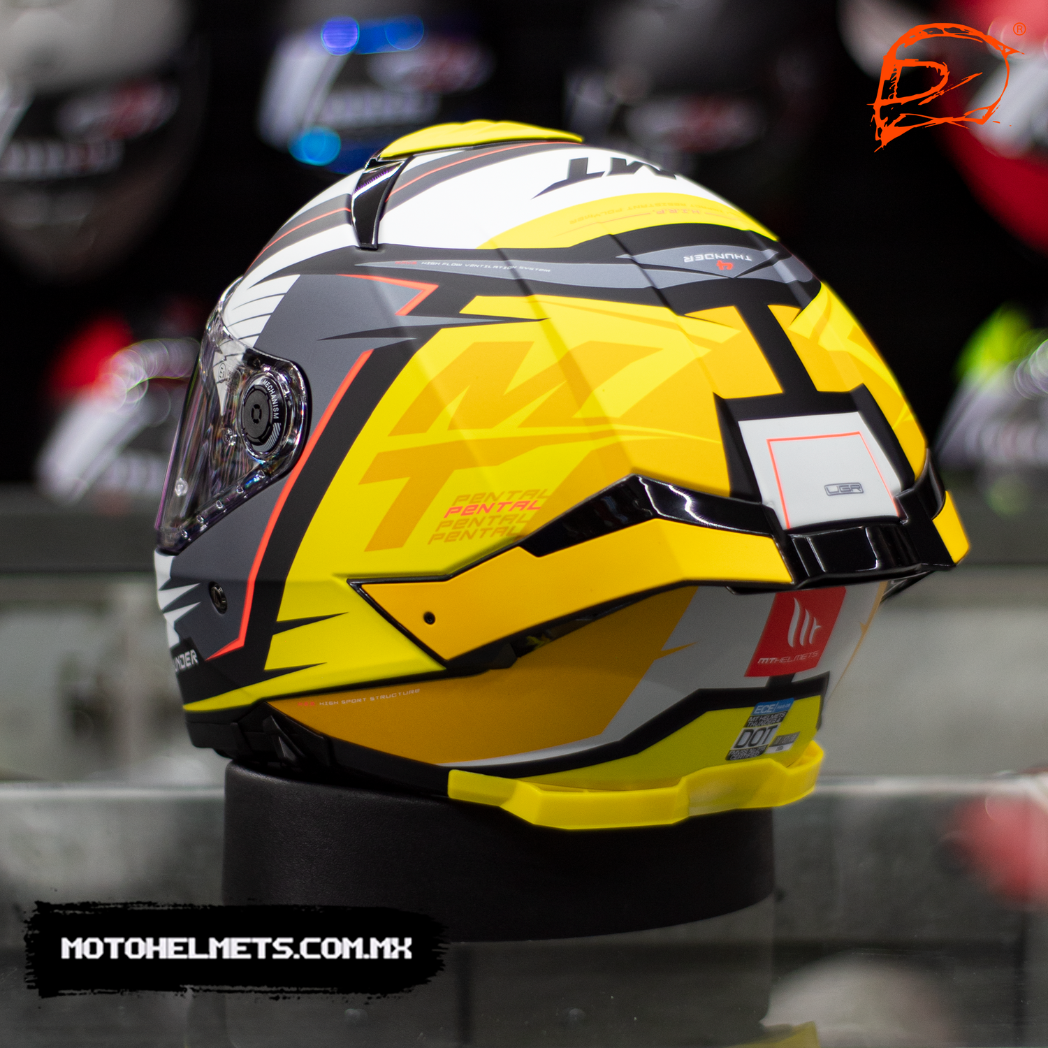 CASCO INTEGRAL MT THUNDER 4 SV PENTAL B3 MATE