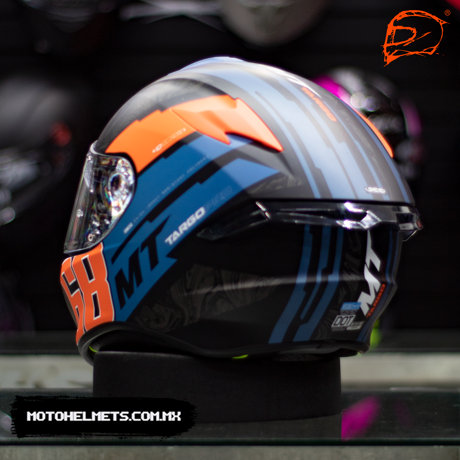 CASCO INTEGRAL MT TARGO PRO FF106 WELCOME D4 MATE