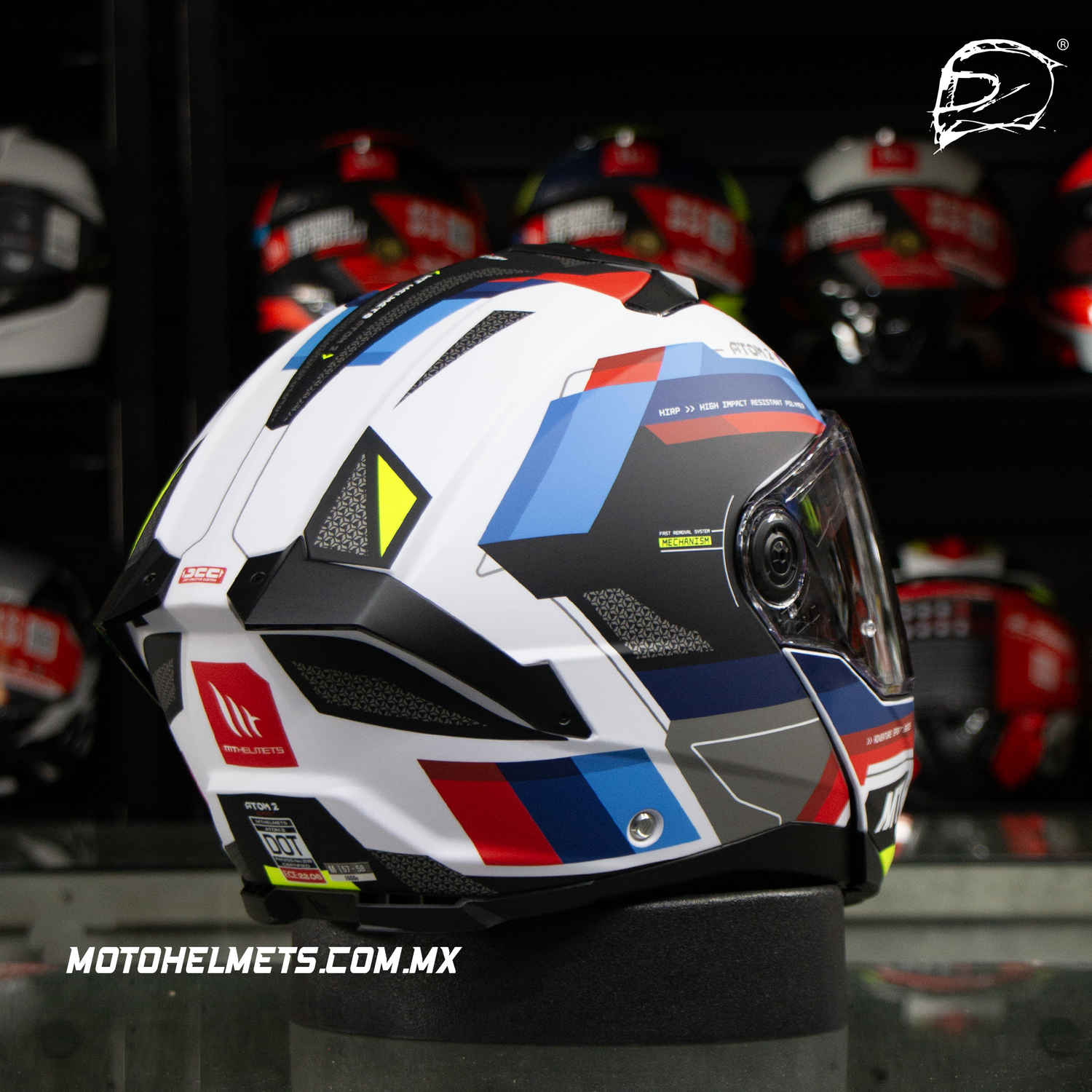 CASCO ABATIBLE MT SV ATOM 2 BAST AO MATE