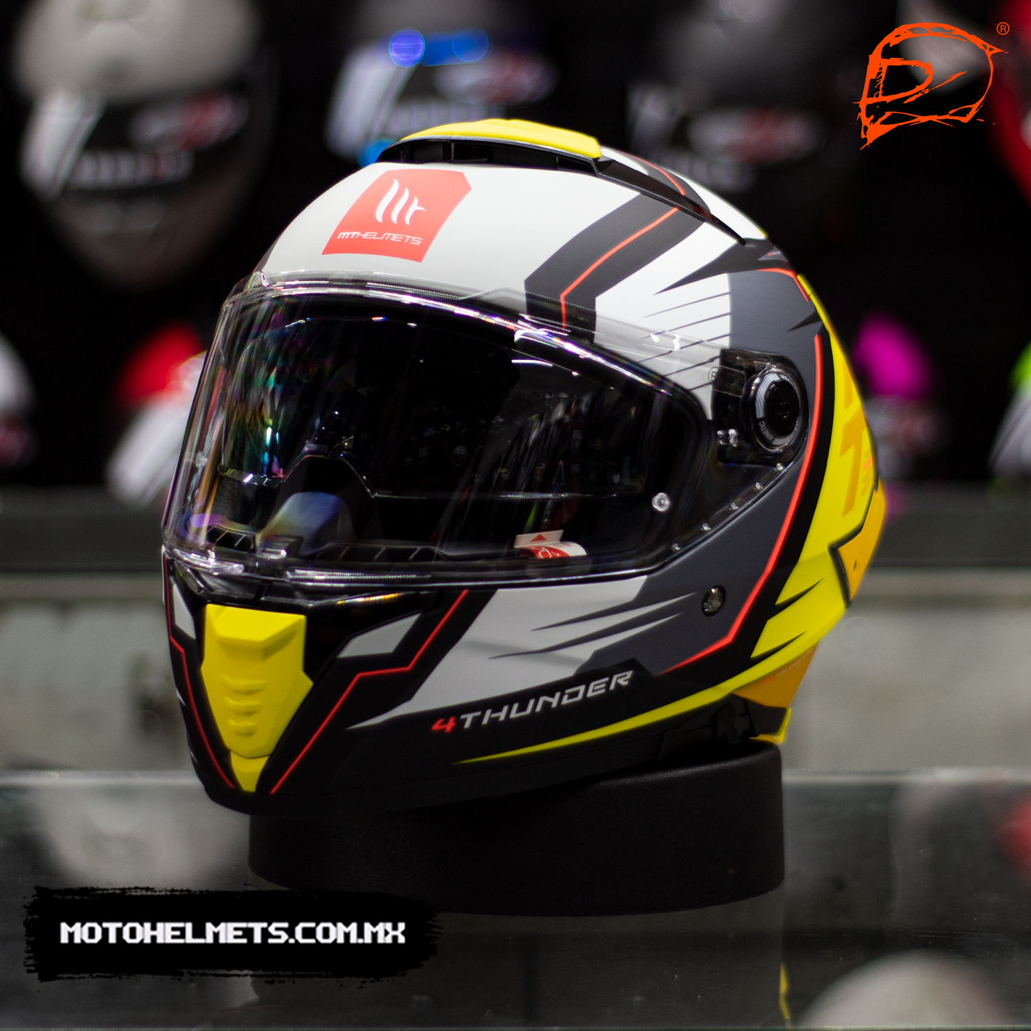 CASCO INTEGRAL MT THUNDER 4 SV PENTAL B3 MATE