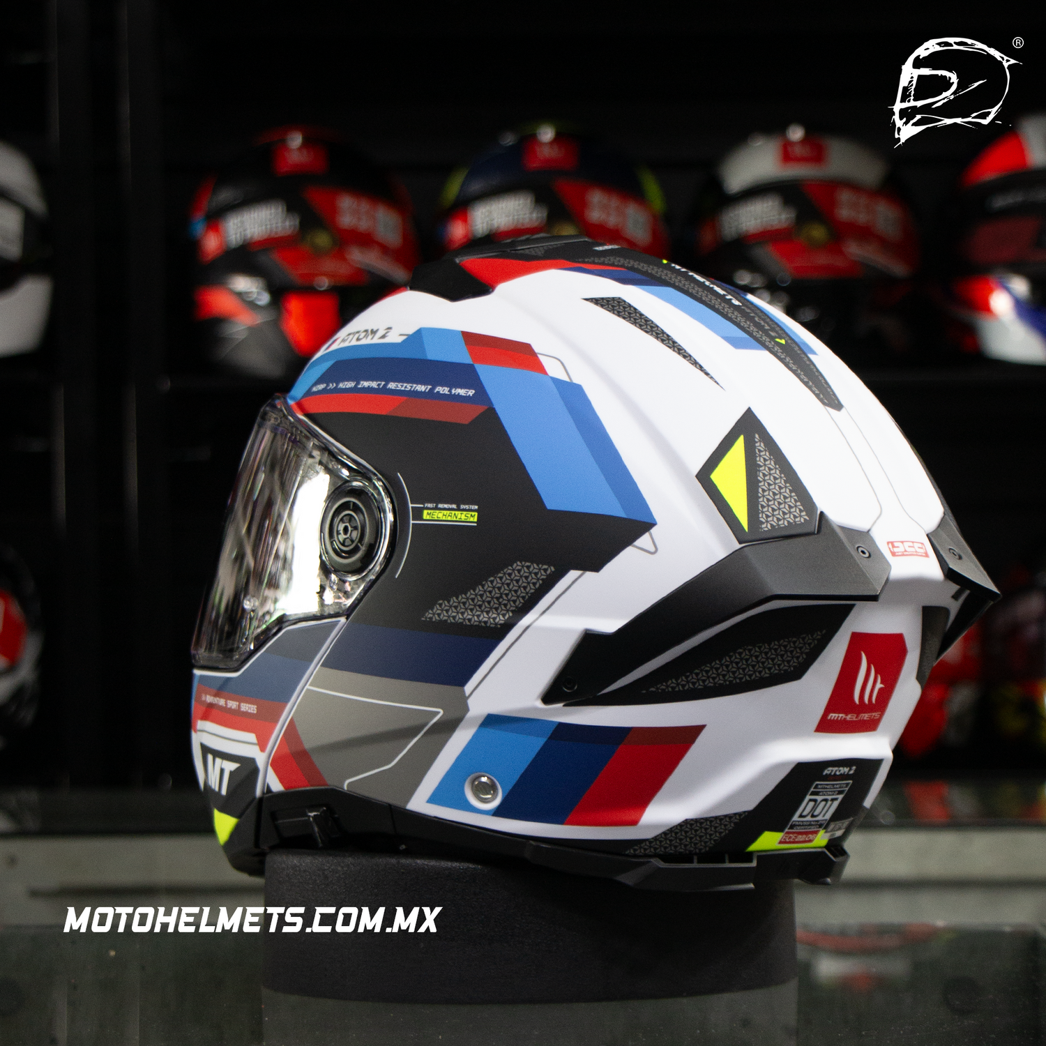 CASCO ABATIBLE MT SV ATOM 2 BAST AO MATE