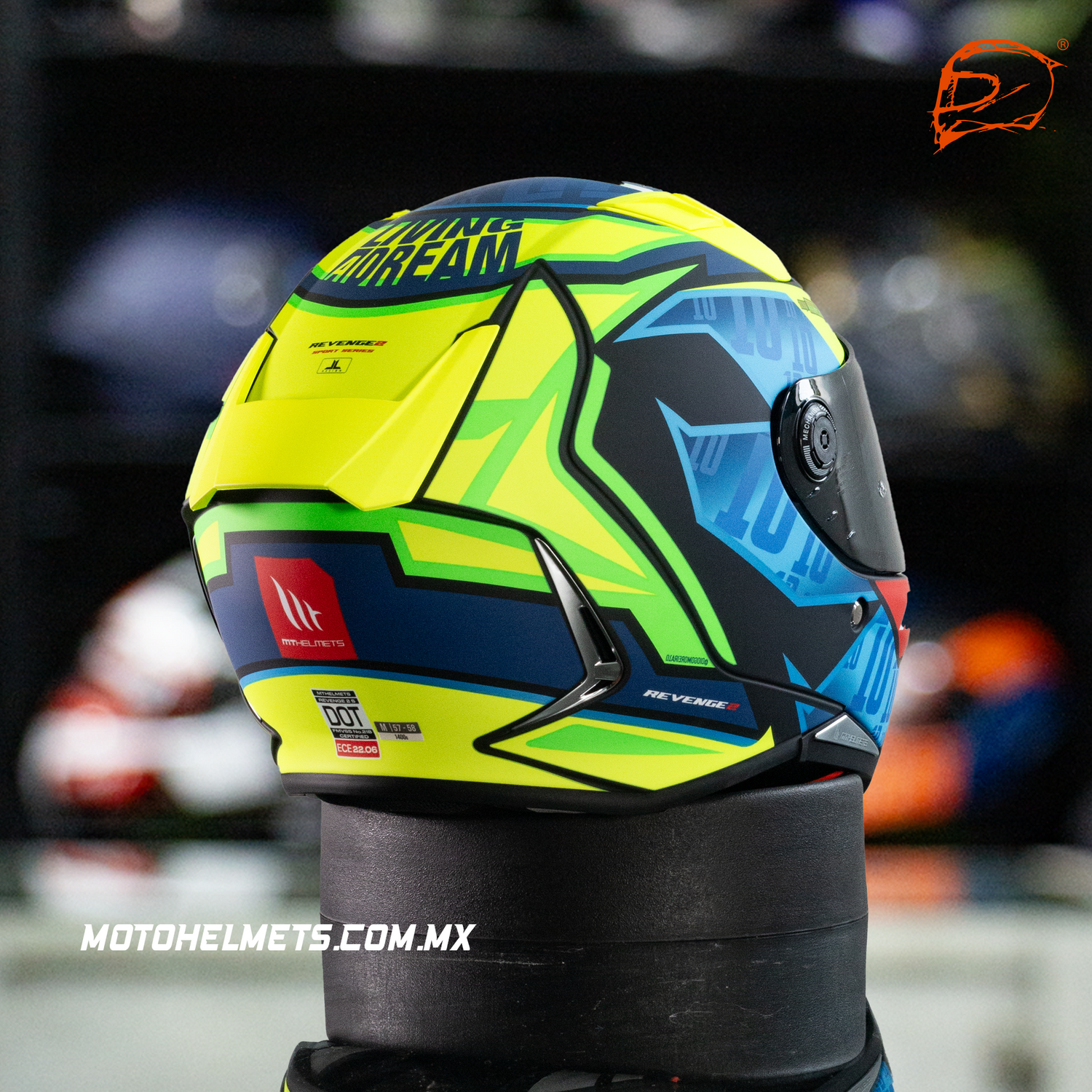 CASCO MT REVENGE 2S MOREIRA MATE