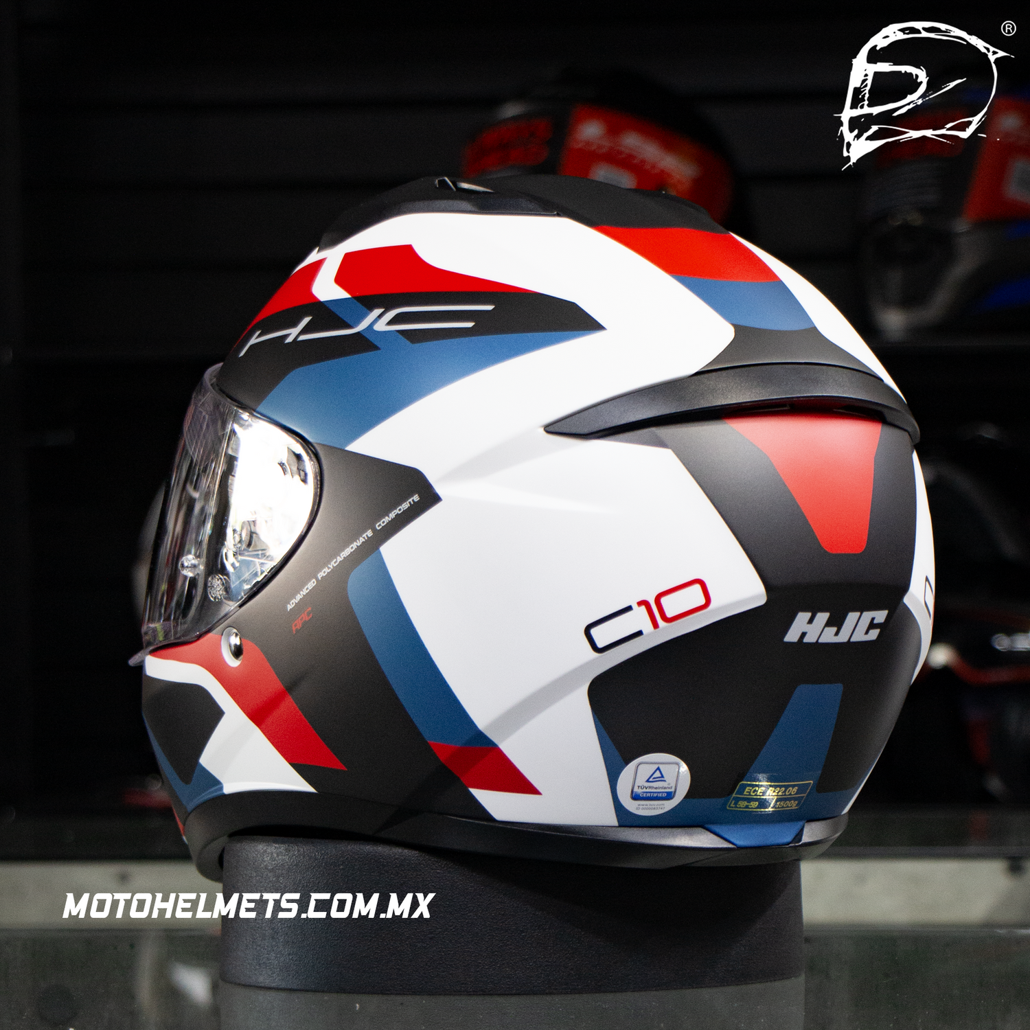 CASCO INTEGRAL HJC C10 TINS MC21SF