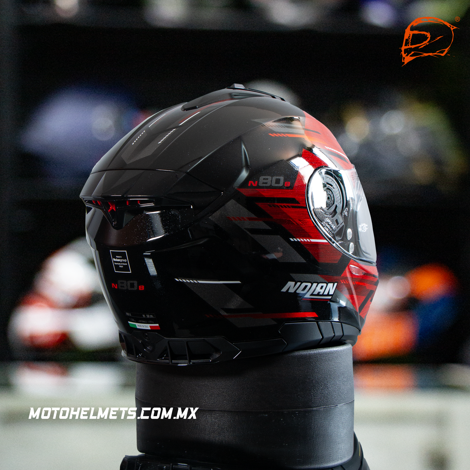 CASCO INTEGRAL NOLAN N80 8 METEOR NCOM 68