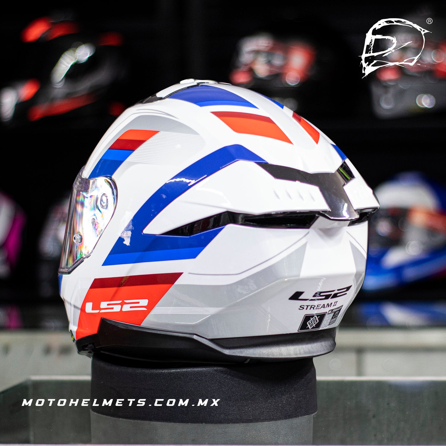 CASCO INTEGRAL LS2 STREAM ll VINTAGE FF808