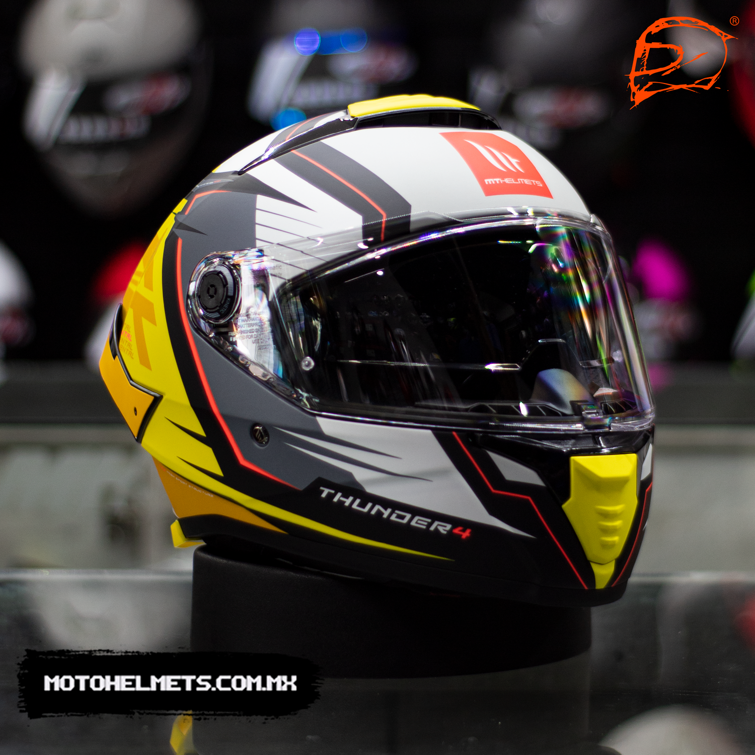 CASCO INTEGRAL MT THUNDER 4 SV PENTAL B3 MATE