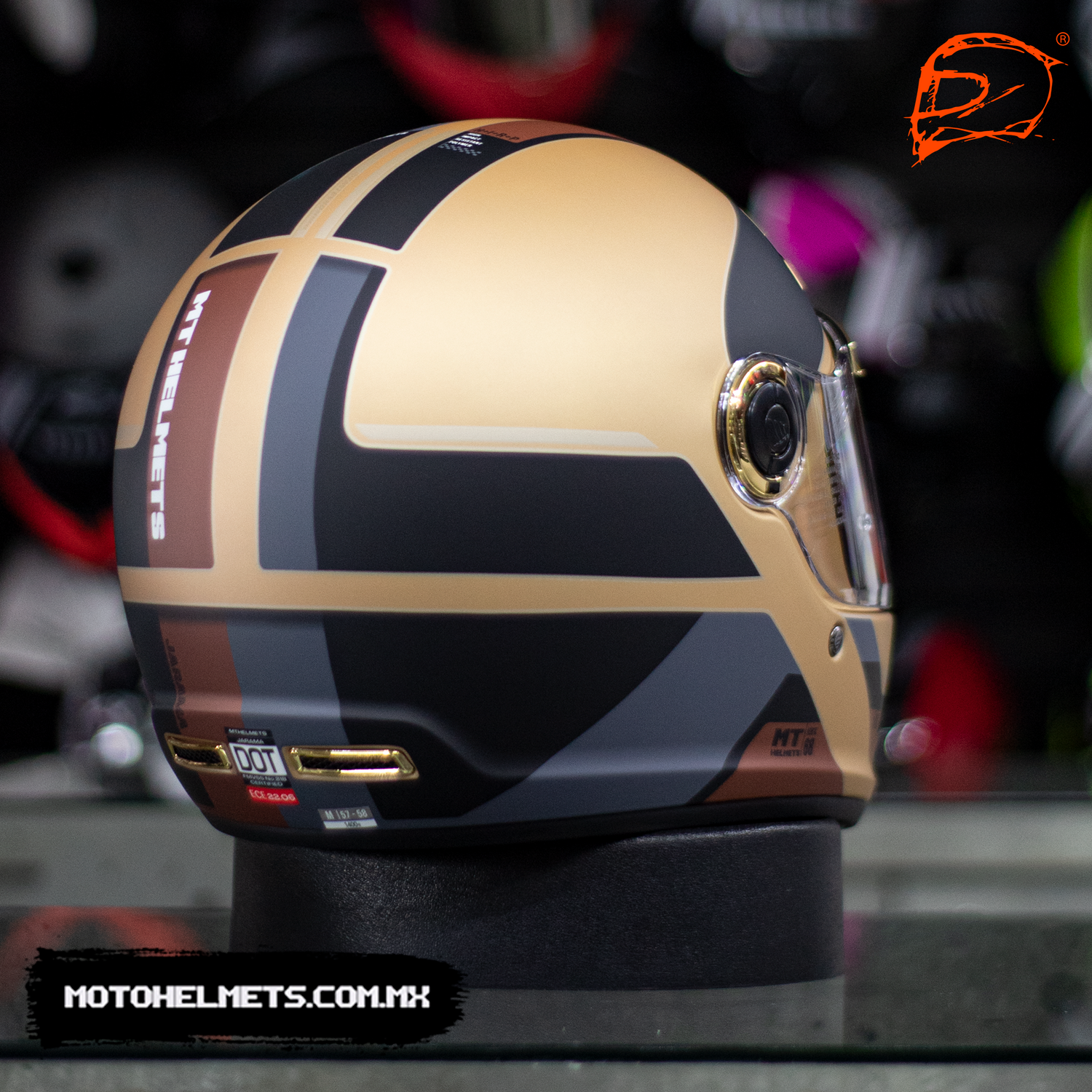 CASCO INTEGRAL MT JARAMA 68TH MATE