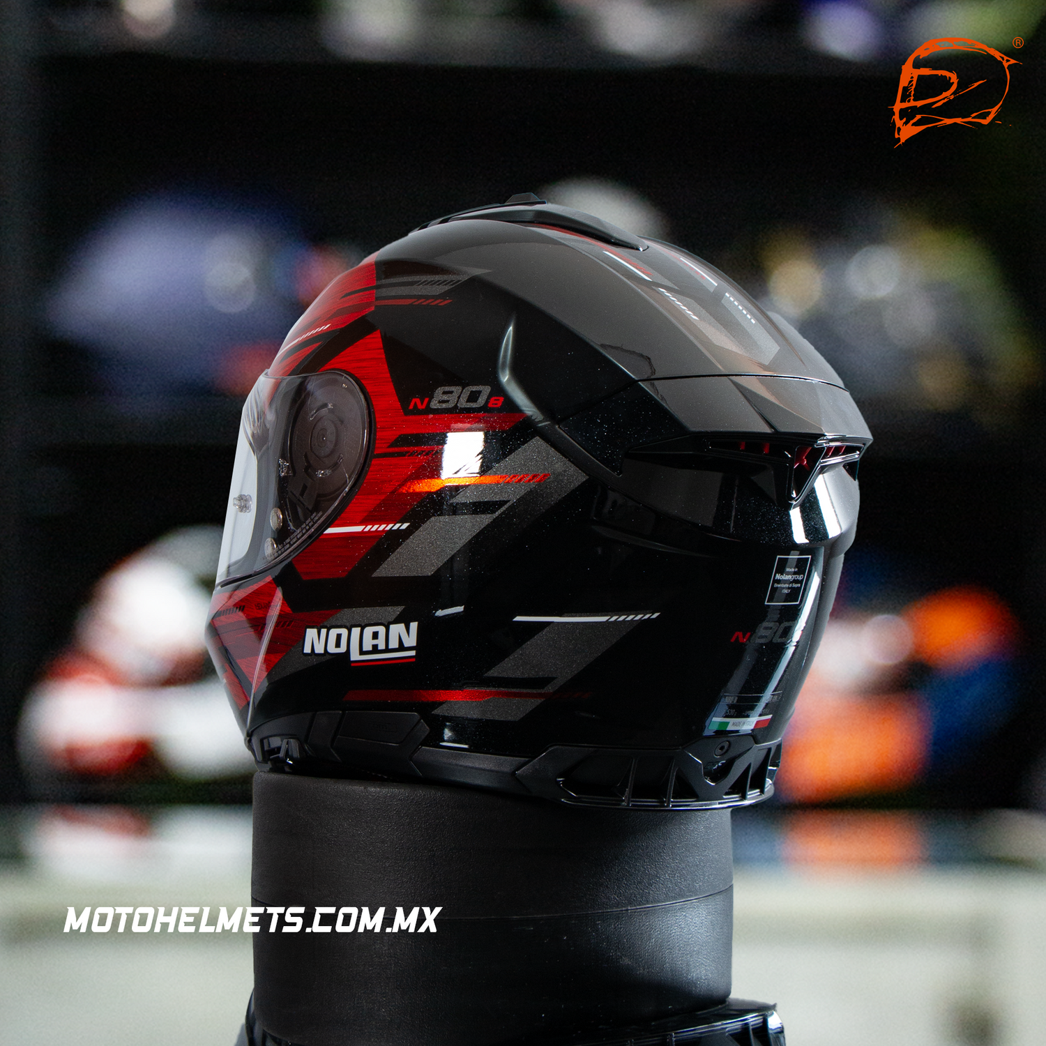 CASCO INTEGRAL NOLAN N80 8 METEOR NCOM 68