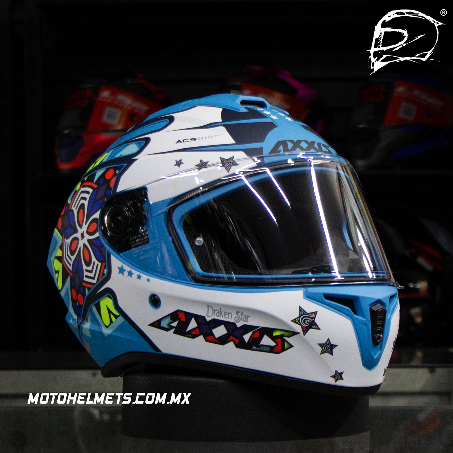 CASCO INTEGRAL AXXIS DRAKEN S STAR C17 FLUOR B