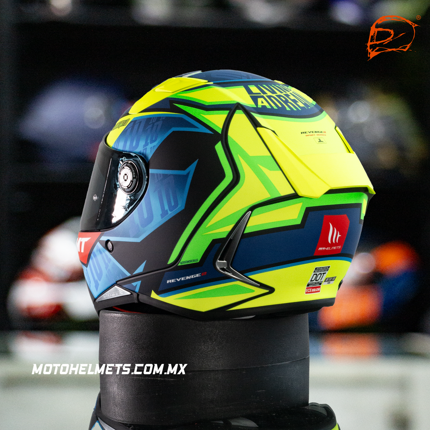 CASCO MT REVENGE 2S MOREIRA MATE