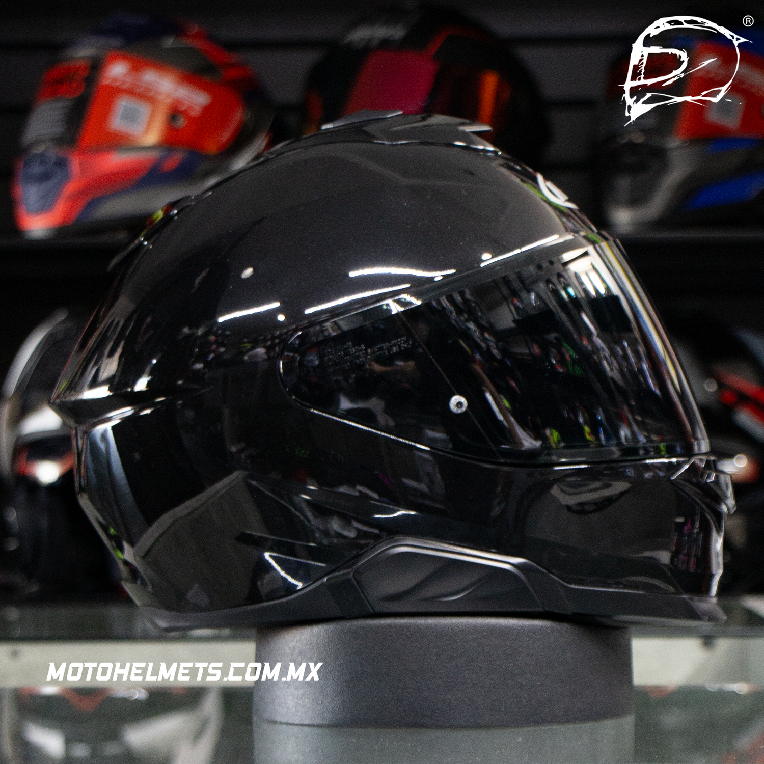 CASCO INTEGRAL HJC I71 BRILLO