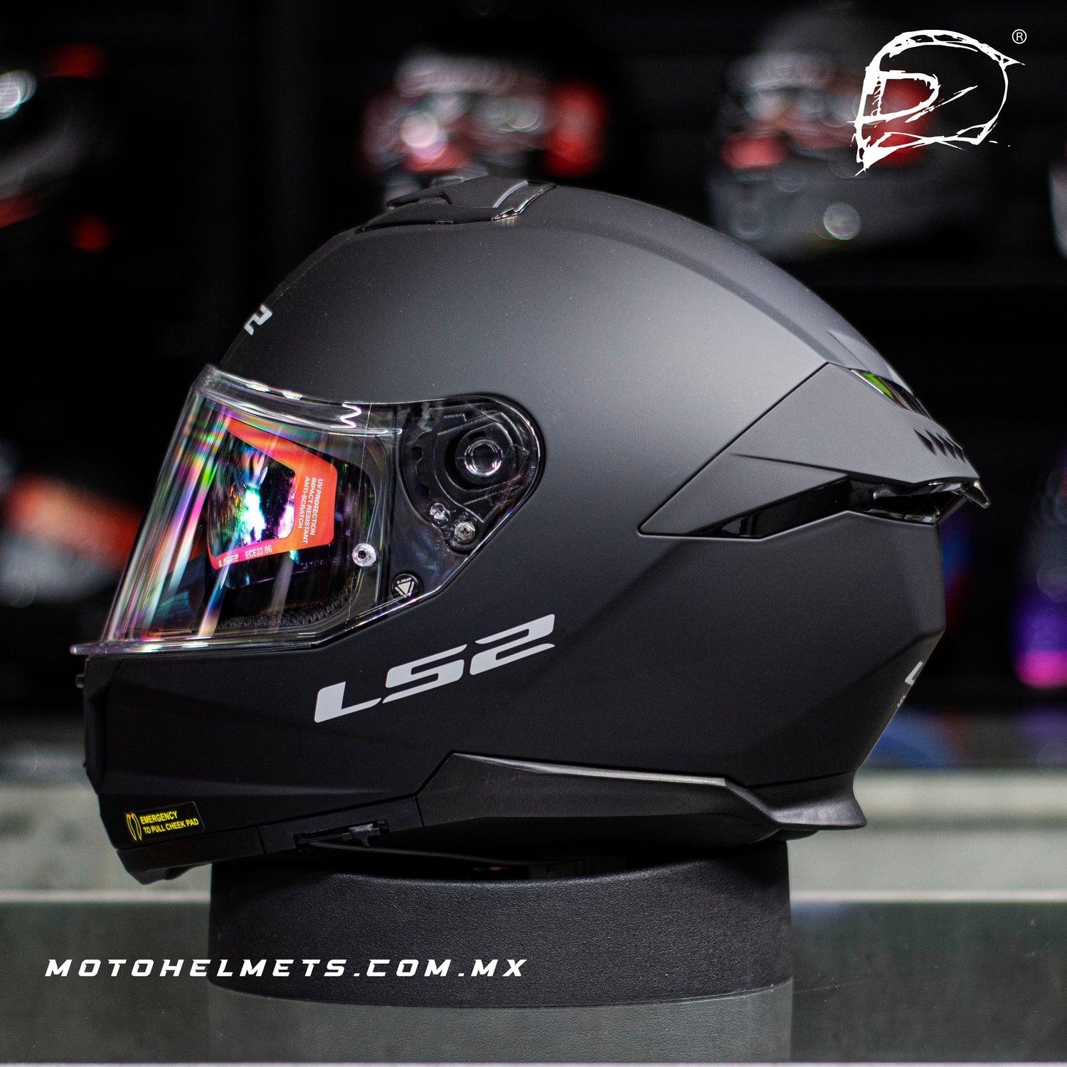 CASCO INTEGRAL LS2 STREAM  ll MATE FF808