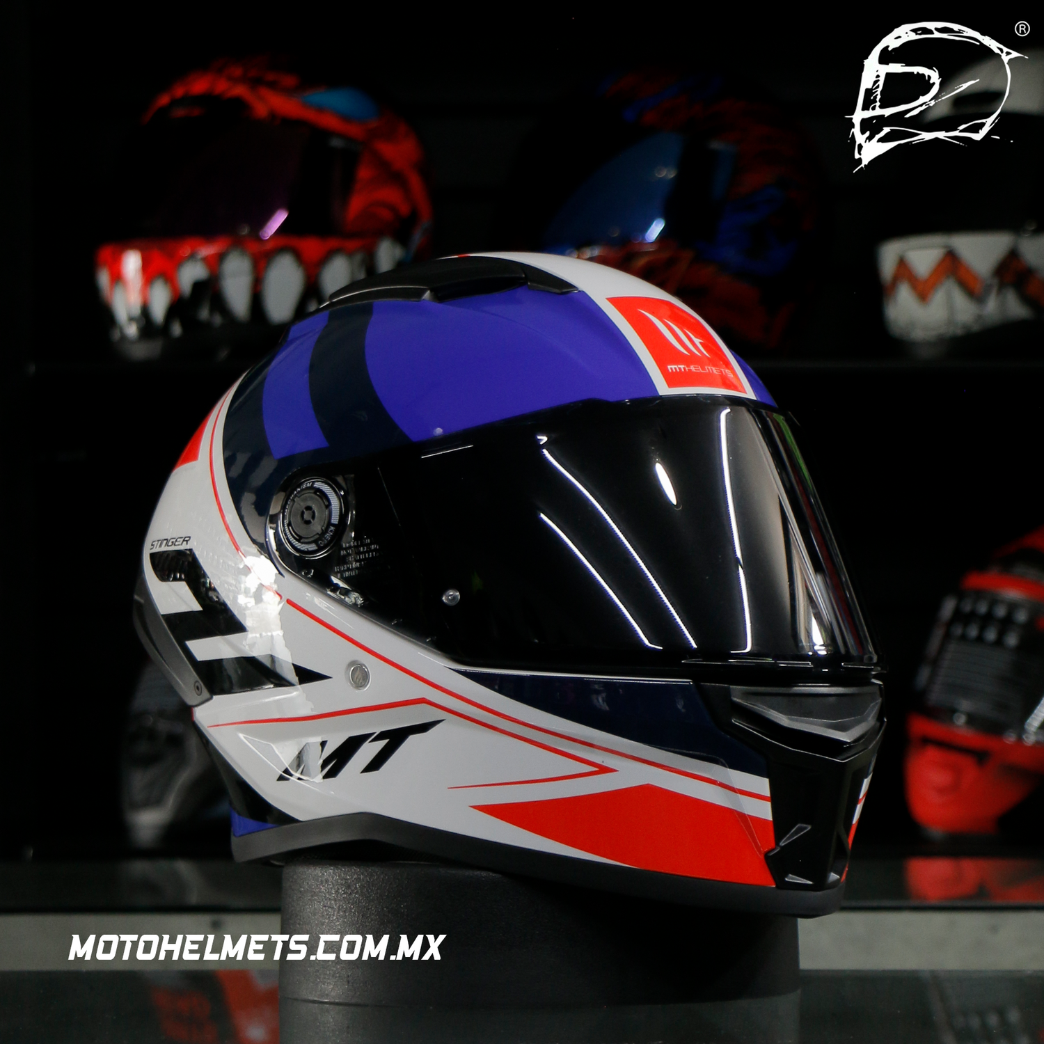 CASCO INTEGRAL MT STINGER 2 POUN A7 BRILLO