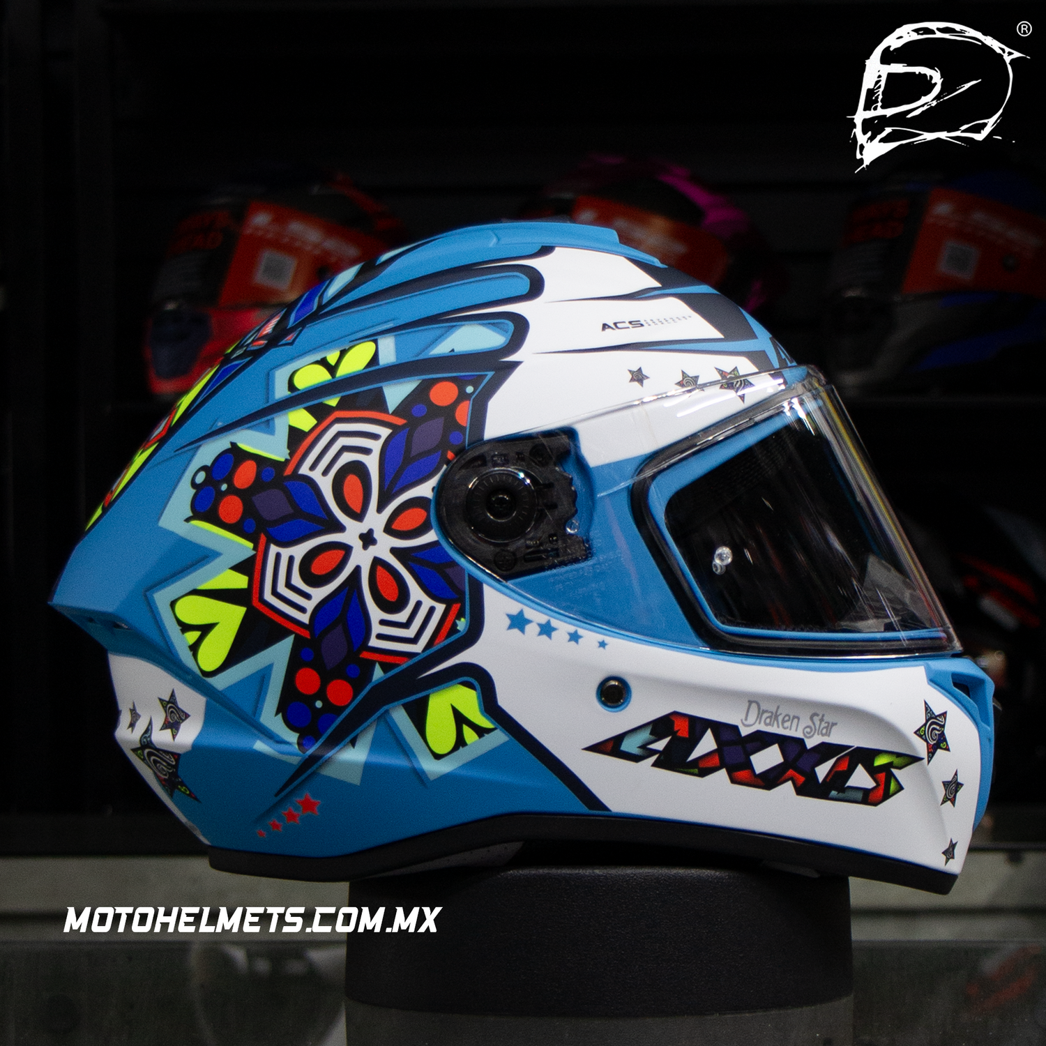 CASCO INTEGRAL AXXIS DRAKEN S STAR C17 FLUOR B