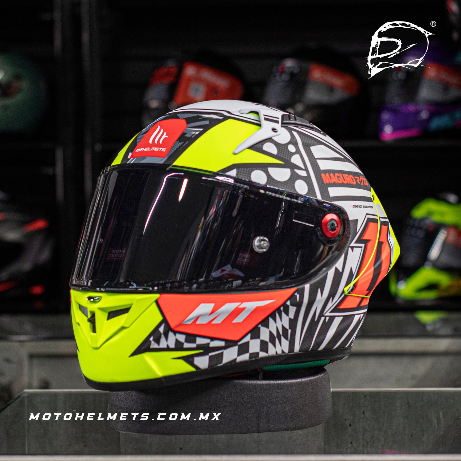 CASCO INTEGRAL DE CARBONO MT KRE SERGIO GARCIA FF103 A3 MATE