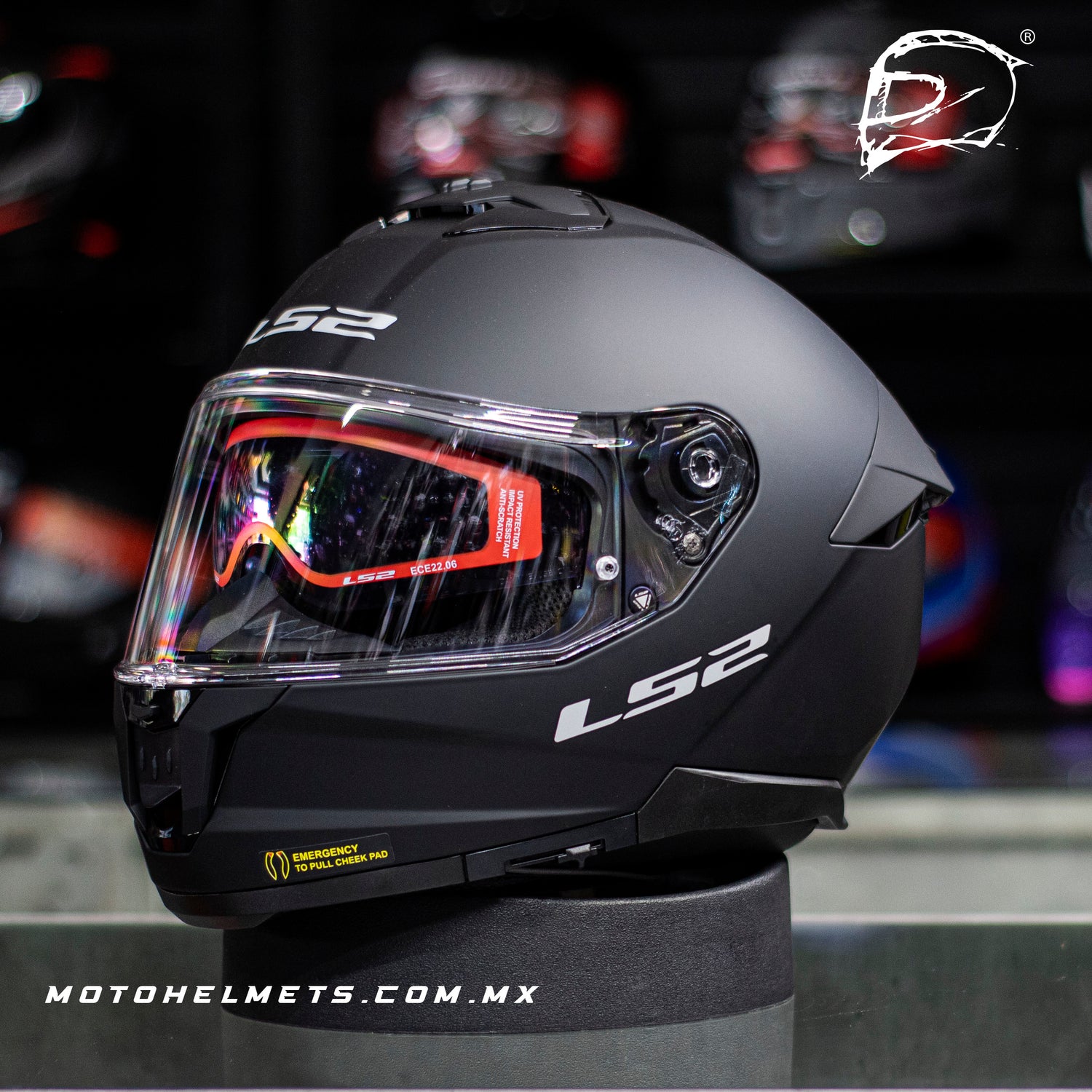 CASCO INTEGRAL LS2 STREAM  ll MATE FF808