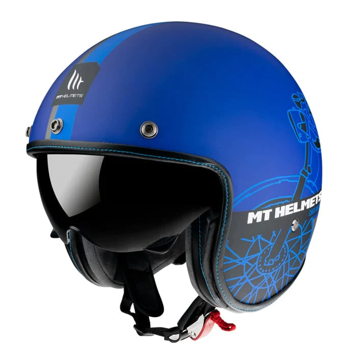 Casco Mt Of507 SV LE MANS 2 SV B7 BLUE