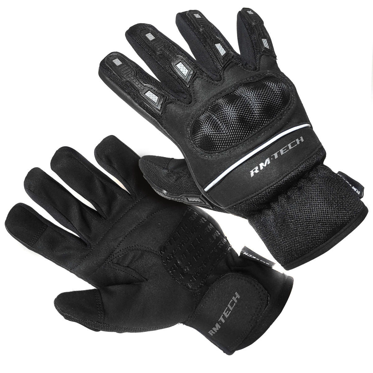 Guantes RMTECH Travel Negro con touch