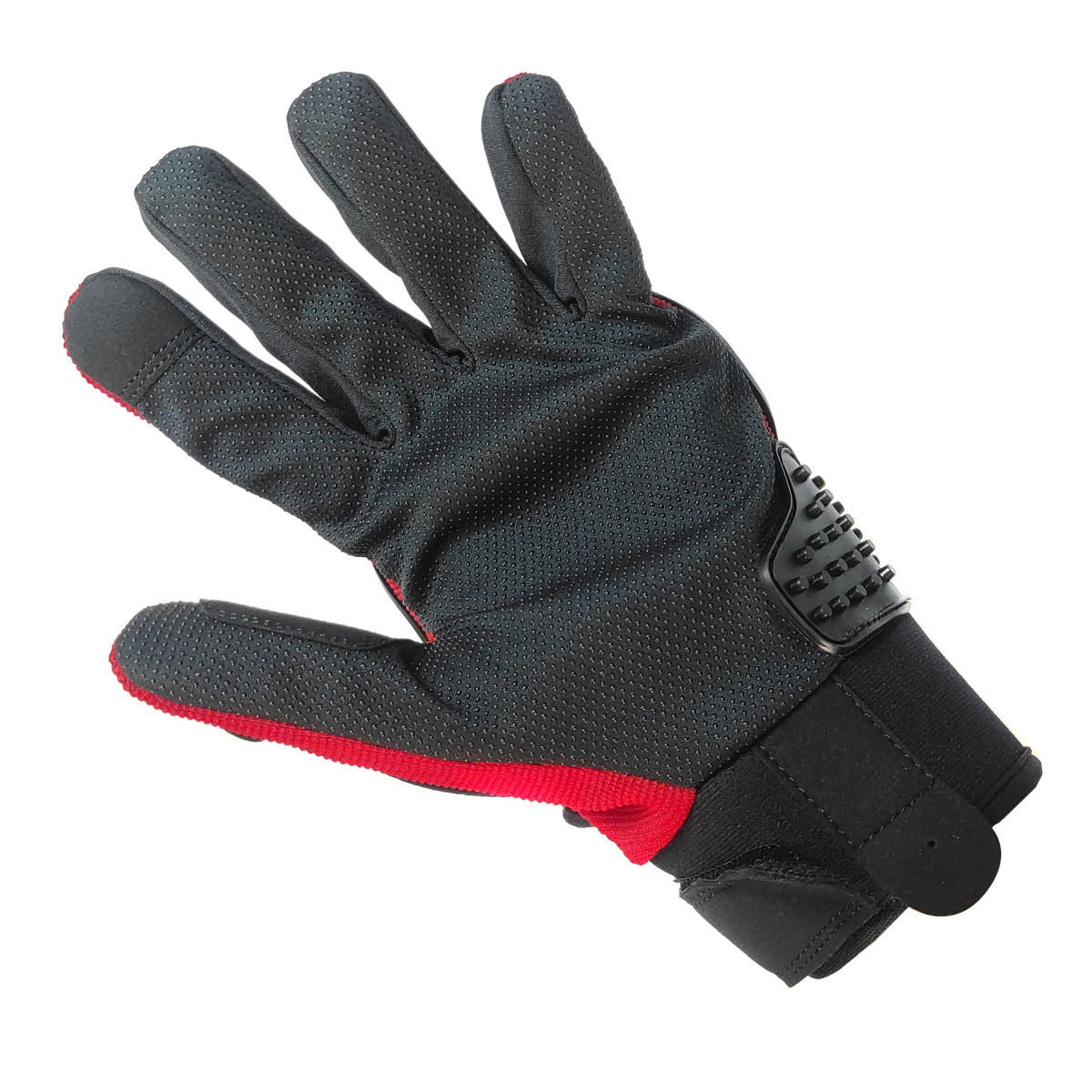 Guantes RMTECH Intrepid Negro Rojo con touch