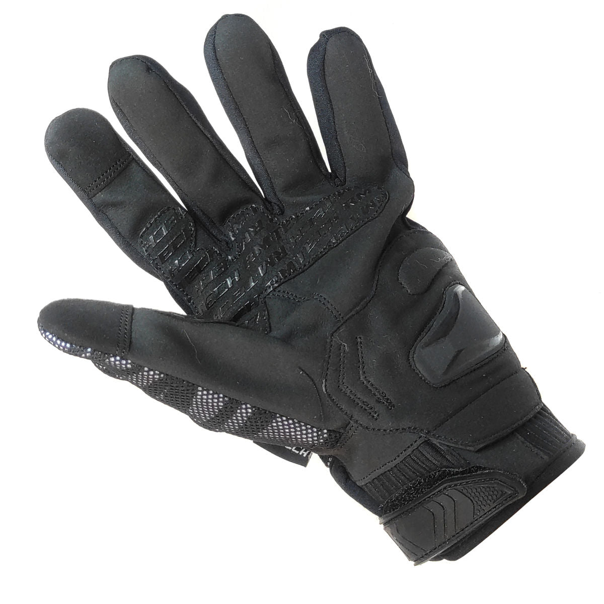 Guantes RMTECH Combat Negro Gris con touch