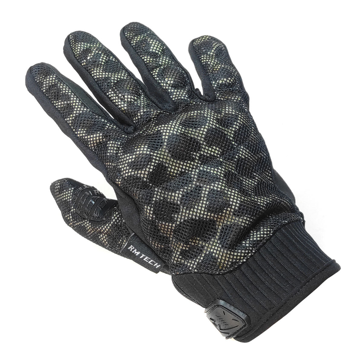 Guantes RMTECH Combat  Negro Verde con touch