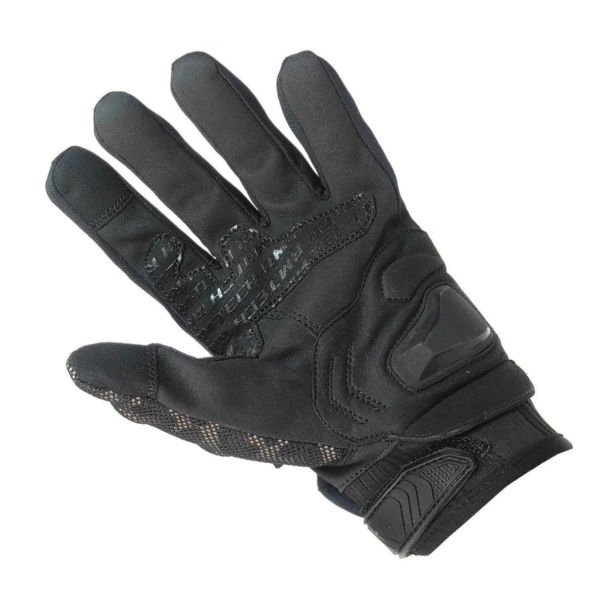 Guantes RMTECH Combat  Negro Verde con touch