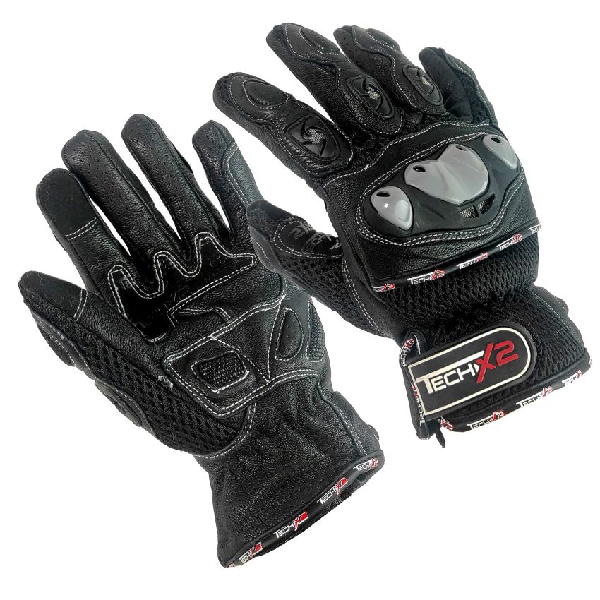 GUANTES TECHX2 FS-154 NEGRO