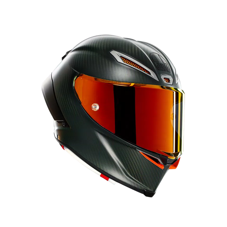 CASCO INTEGRAL AGV GP RR CARBON ROJO