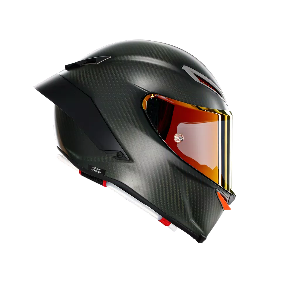 CASCO INTEGRAL AGV GP RR CARBON ROJO