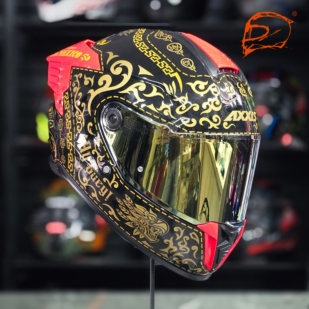 CASCO INTEGRAL AXXIS HAWK B9 AY GUEY MARIACHI